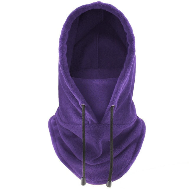 Windproof Balaclava Face Ski Mask Winter Plush Warm Cap - PUPU