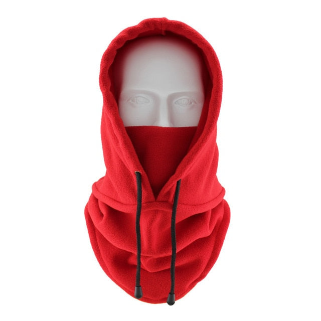 Windproof Balaclava Face Ski Mask Winter Plush Warm Cap - PUPU