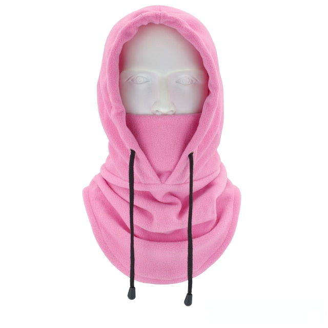 Windproof Balaclava Face Ski Mask Winter Plush Warm Cap - PUPU