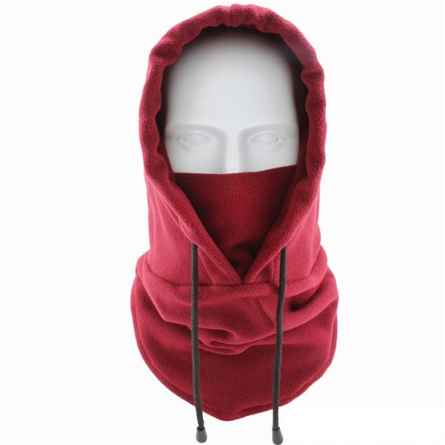 Windproof Balaclava Face Ski Mask Winter Plush Warm Cap - PUPU