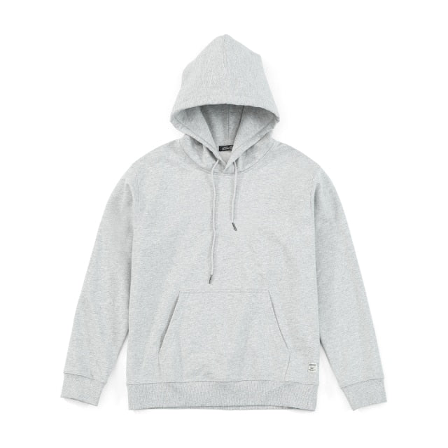 Men Quality Jogger Hoodies Thick Solid Basic Sweatshirts - PUPU