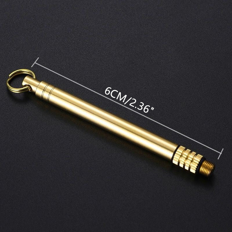 Titanium Multi-Purpose Toothpick Portable Toothpick Tube - PUPU