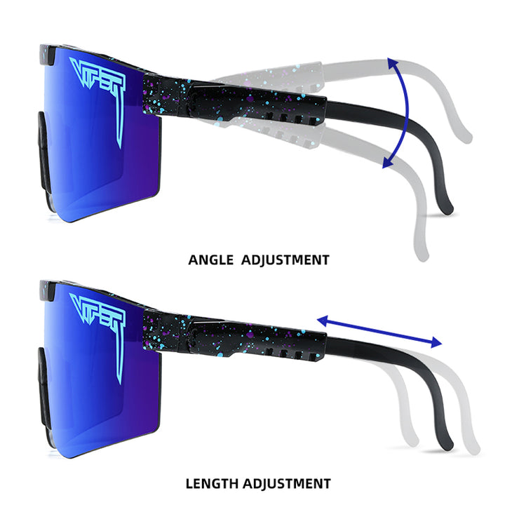 Sports Polarized Sunglasses UV400 Fashion Cycling Glasses - PUPU